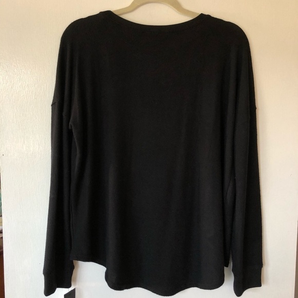 Free Press Up To Snow Hacci Brushed Crew Top - Picture 4 of 4